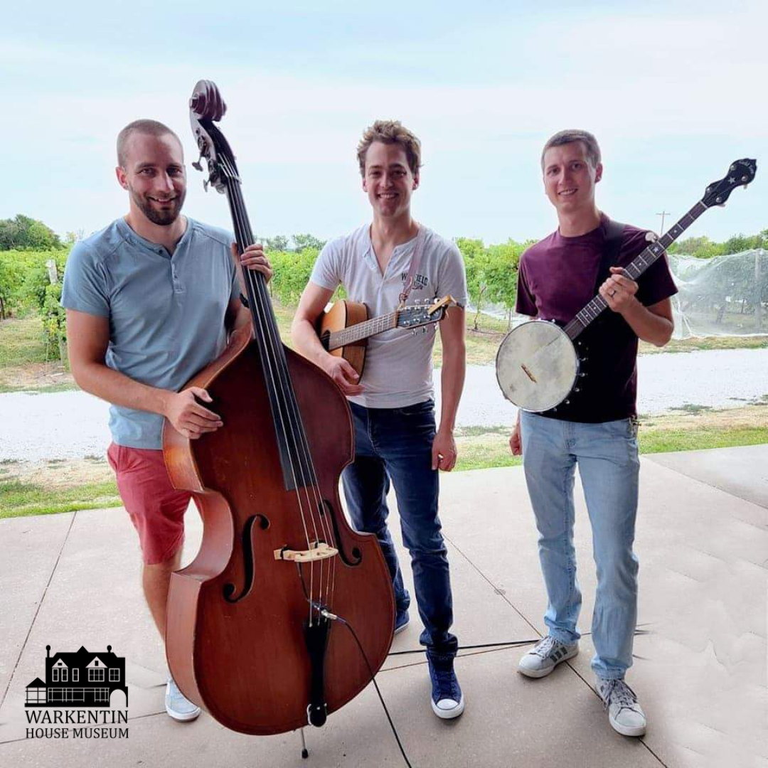 3 Men with Musical Instruments