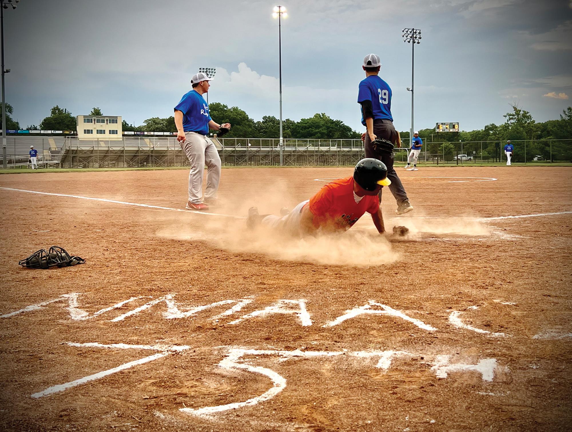 Sliding into Homeplate